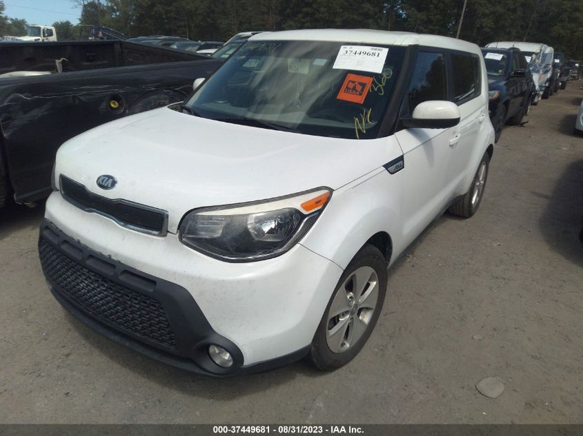 2015 KIA SOUL BASE - KNDJN2A26F7152124
