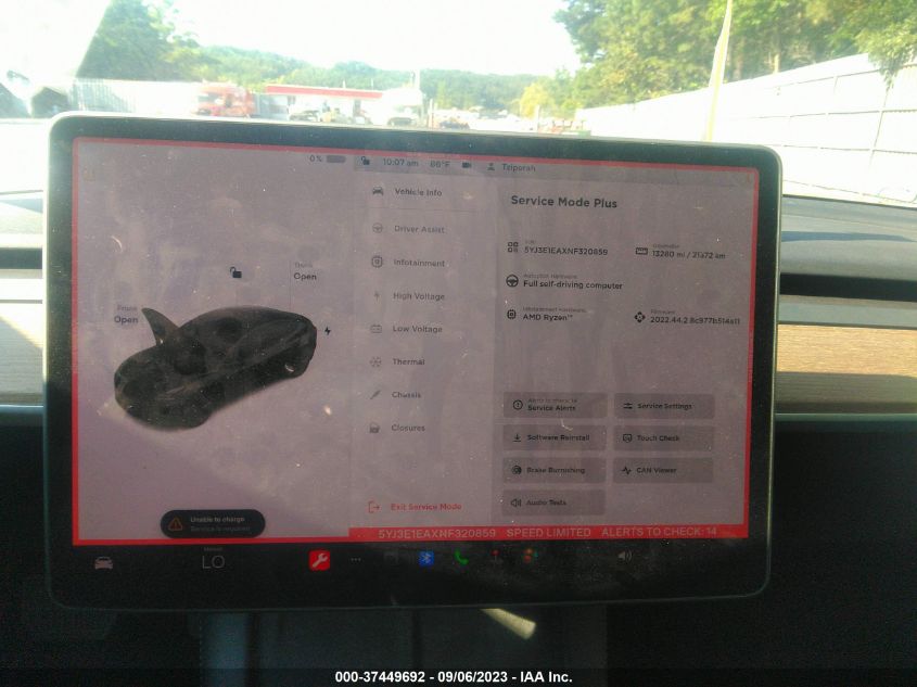 2022 TESLA MODEL 3 - 5YJ3E1EAXNF320859