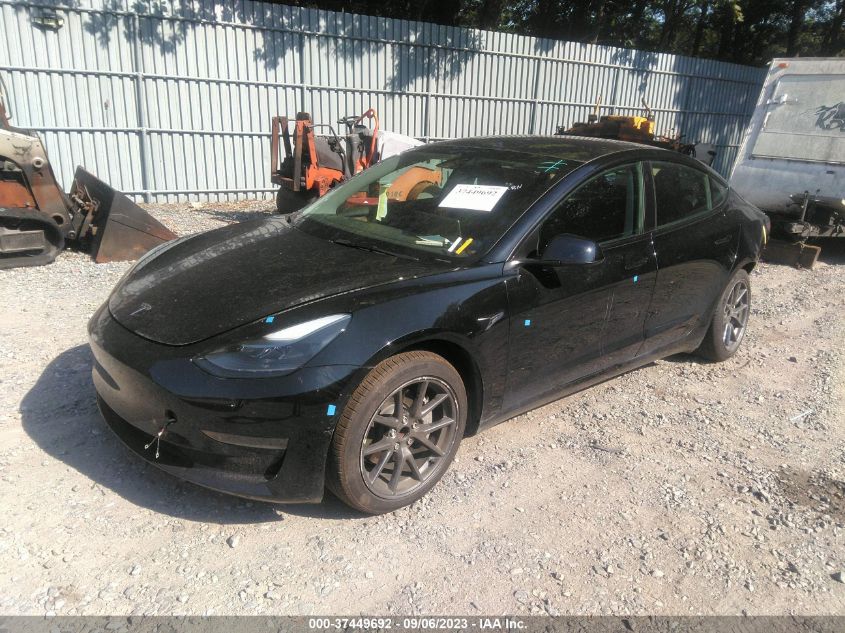 2022 TESLA MODEL 3 - 5YJ3E1EAXNF320859