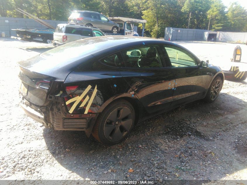 2022 TESLA MODEL 3 - 5YJ3E1EAXNF320859