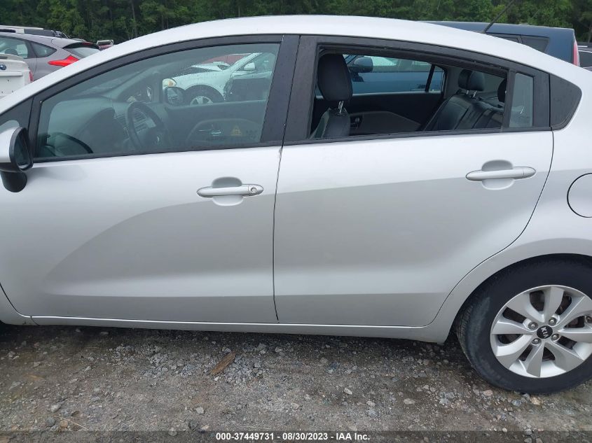 2016 KIA RIO EX - KNADN4A31G6626910