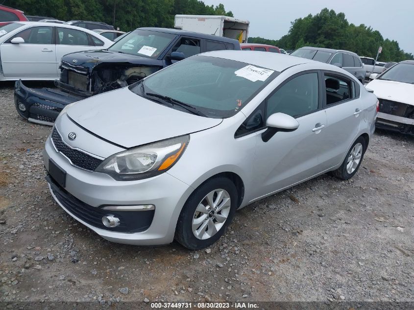 2016 KIA RIO EX - KNADN4A31G6626910