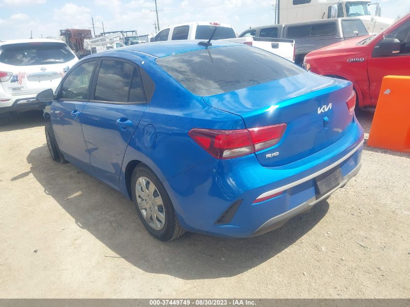 3KPA24AD0PE537735 Kia Rio LX/S 3