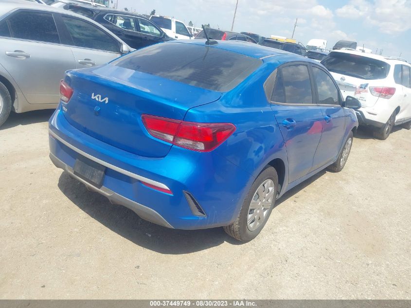 3KPA24AD0PE537735 Kia Rio LX/S 4