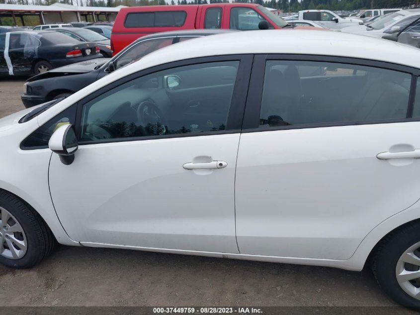2014 KIA RIO LX - KNADM4A31E6386953