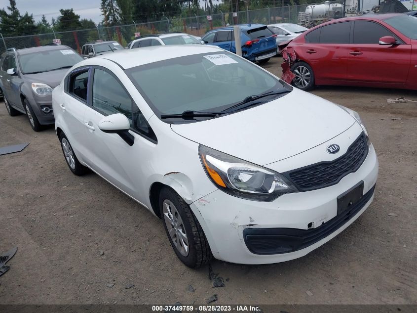 2014 KIA RIO LX - KNADM4A31E6386953
