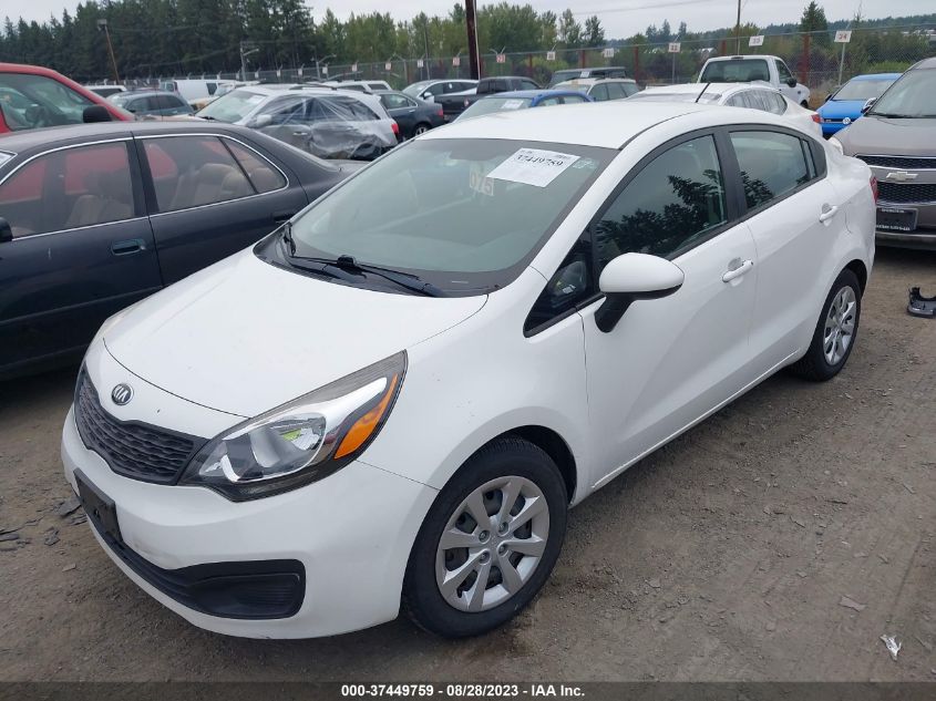 2014 KIA RIO LX - KNADM4A31E6386953