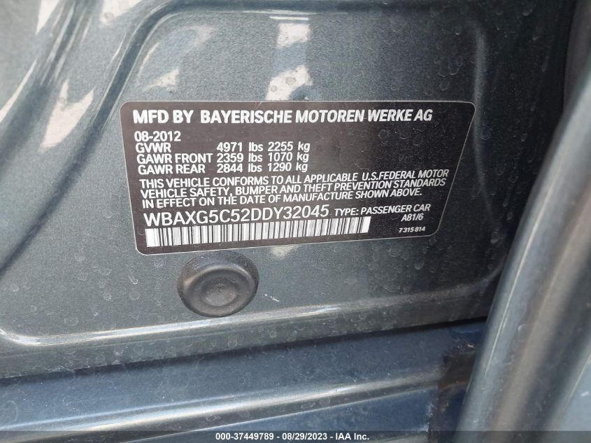 2013 BMW 528I - WBAXG5C52DDY32045