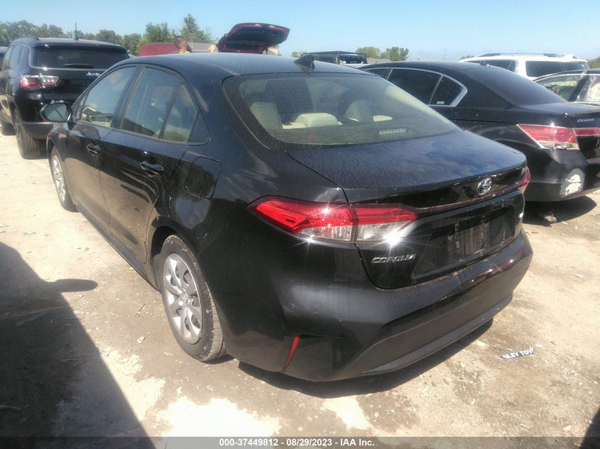 VIN JTDEPMAE1MJ118237 2021 TOYOTA COROLLA LE