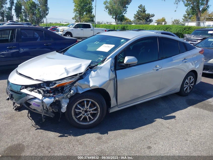 VIN JTDKARFP6J3100697 2018 TOYOTA PRIUS PRIME PLUS/PREMIUM/ADVANCED
