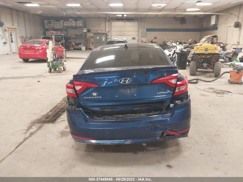 2016 HYUNDAI SONATA 2.4L LIMITED - 5NPE34AF3GH278654