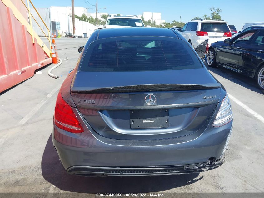 2015 MERCEDES-BENZ C-CLASS C 300 - 55SWF4KB3FU025062