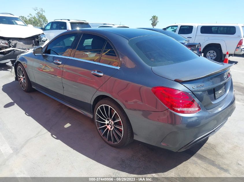 2015 MERCEDES-BENZ C-CLASS C 300 - 55SWF4KB3FU025062
