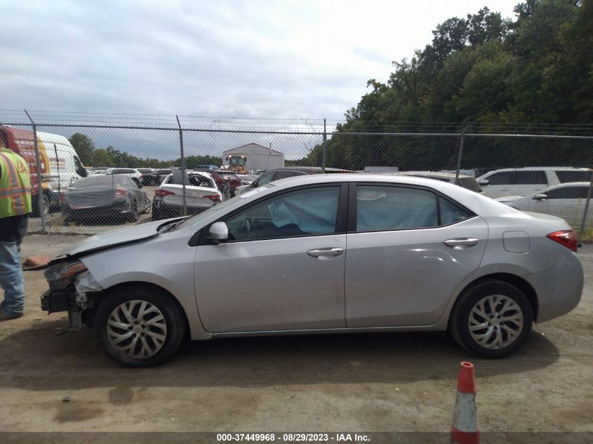 2019 TOYOTA COROLLA L/LE/SE/XLE/XSE - 2T1BURHE7KC197999