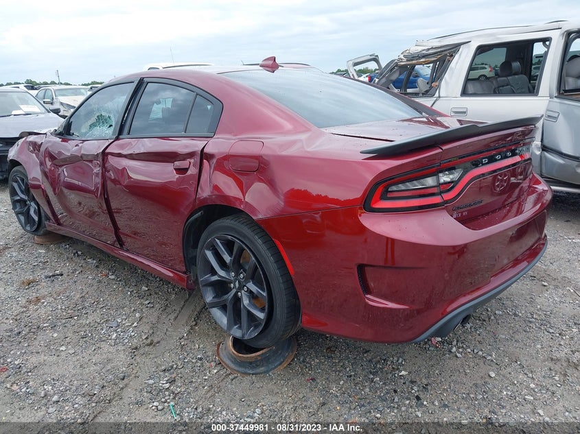 VIN 2C3CDXHGXKH615055 2019 DODGE CHARGER GT