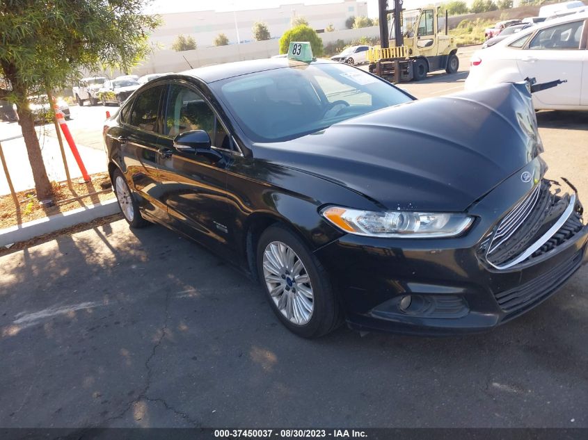 2016 FORD FUSION ENERGI SE LUXURY - 3FA6P0PU5GR187024