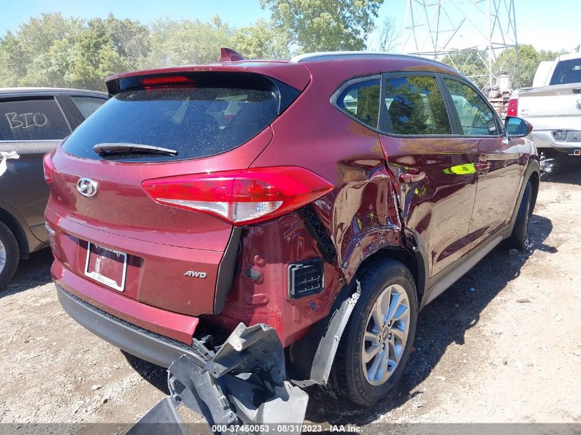 2018 HYUNDAI TUCSON SEL - KM8J3CA40JU664979