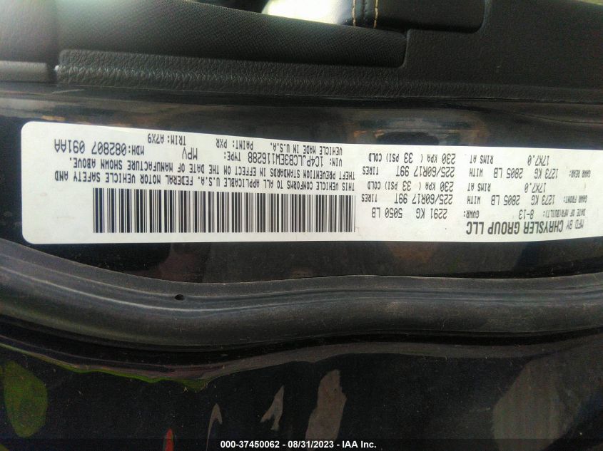 2014 JEEP CHEROKEE LATITUDE - 1C4PJLCB3EW116288