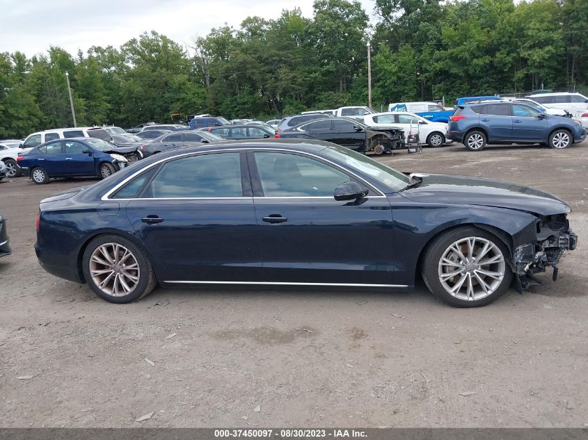 2014 AUDI A8 L 3.0T WAURGAFD1EN003080