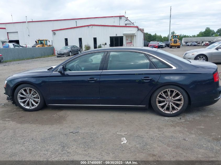 2014 AUDI A8 L 3.0T WAURGAFD1EN003080