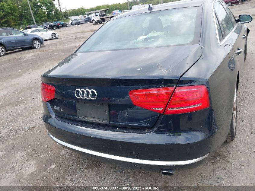 2014 AUDI A8 L 3.0T WAURGAFD1EN003080