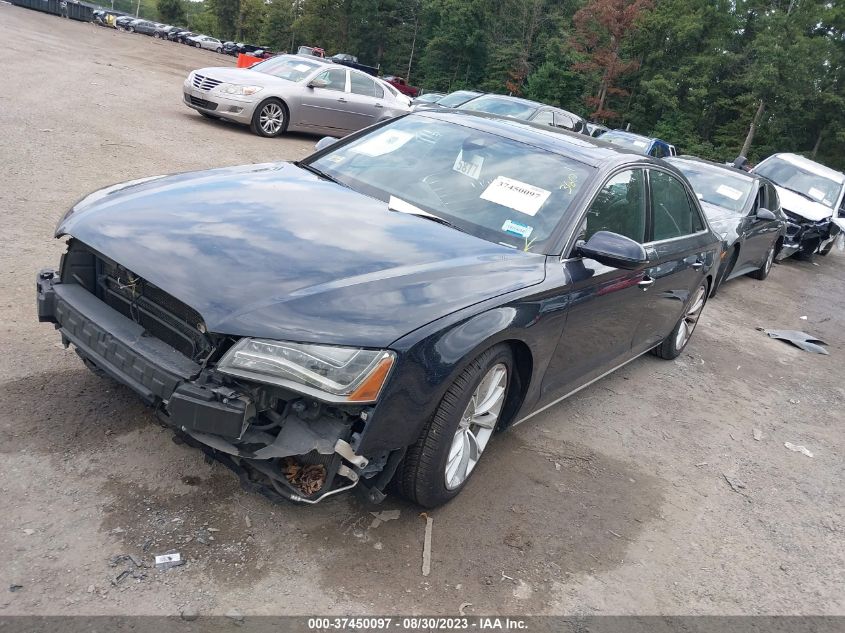 2014 AUDI A8 L 3.0T WAURGAFD1EN003080