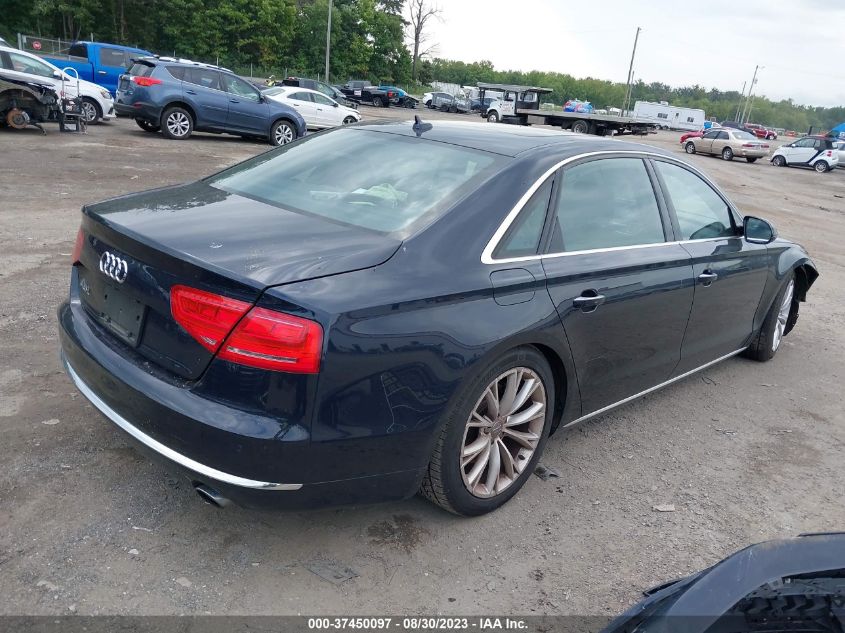 2014 AUDI A8 L 3.0T WAURGAFD1EN003080