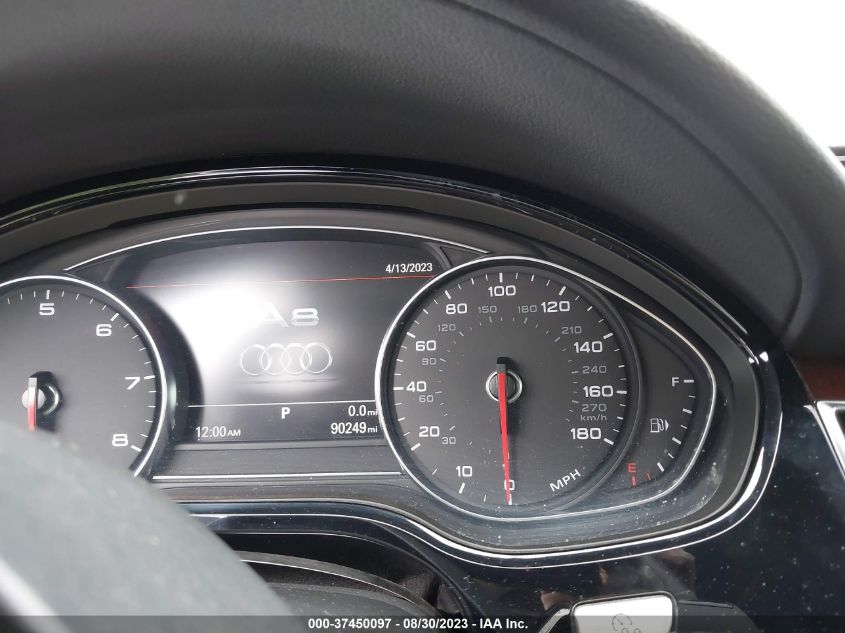 2014 AUDI A8 L 3.0T WAURGAFD1EN003080
