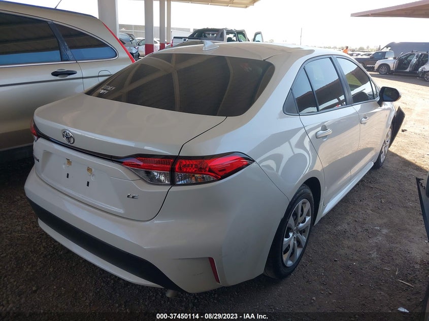 VIN JTDEPRAE3LJ015946 2020 TOYOTA COROLLA LE