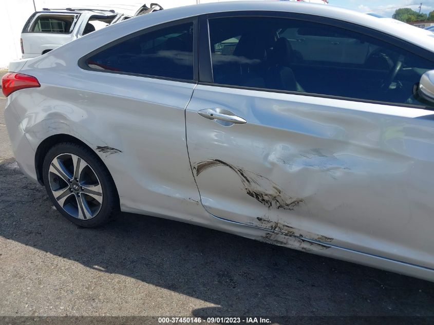 2013 HYUNDAI ELANTRA COUPE SE - KMHDH6AE5DU005681