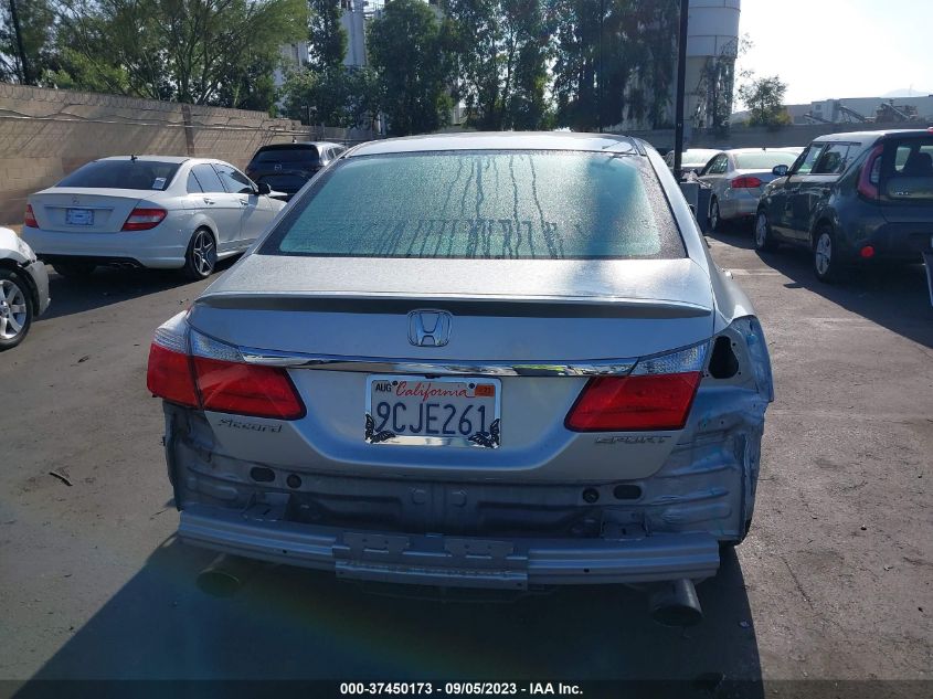 2014 HONDA ACCORD SEDAN SPORT - 1HGCR2F58EA106281