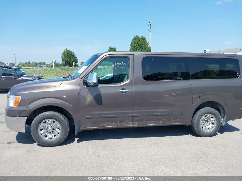 2013 NISSAN NVP SV 5BZAF0AA1DN202848