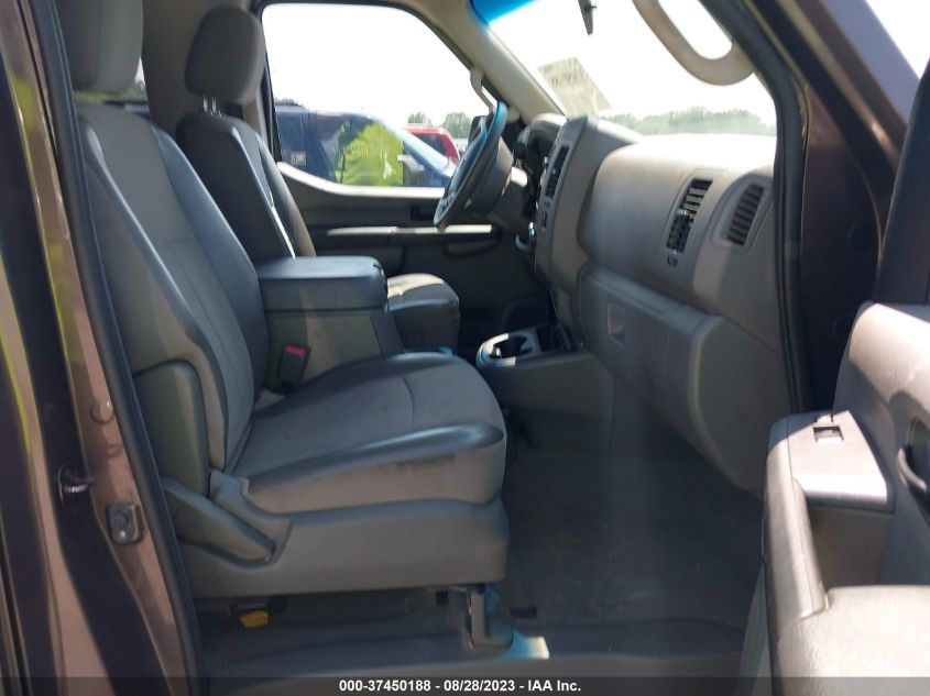 2013 NISSAN NVP SV 5BZAF0AA1DN202848
