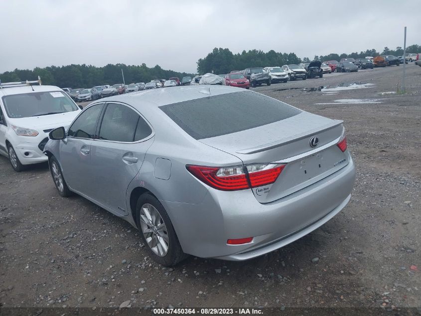 2015 LEXUS ES 300H HYBRID JTHBW1GG6F2082814