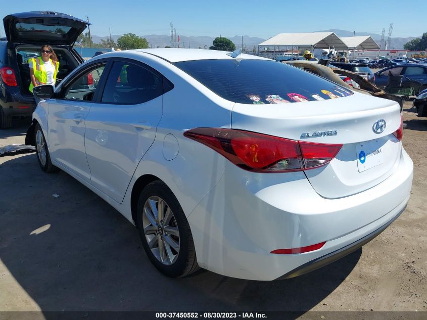 2015 HYUNDAI ELANTRA SE - 5NPDH4AE7FH593069