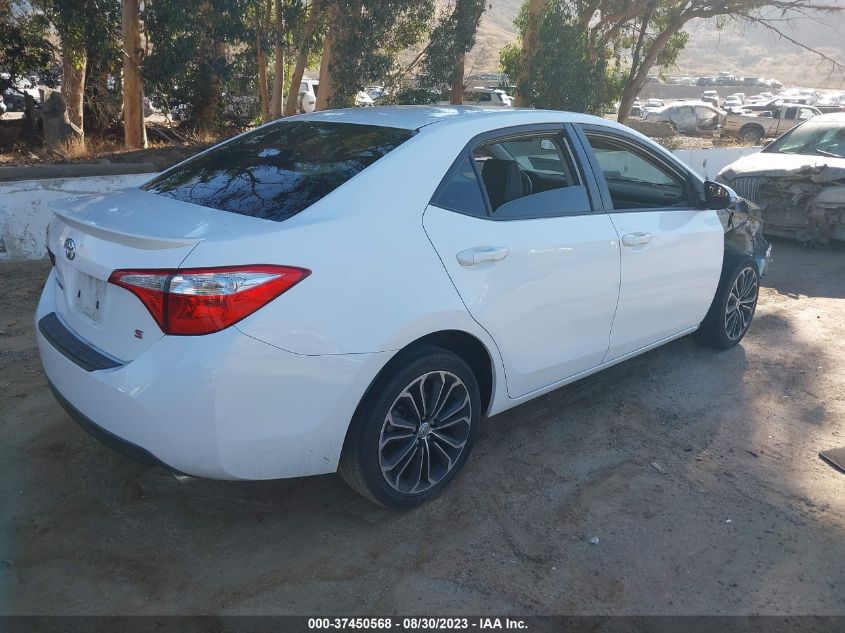 2014 TOYOTA COROLLA L/LE/S/S PLUS/LE PLUS - 5YFBURHE1EP174321