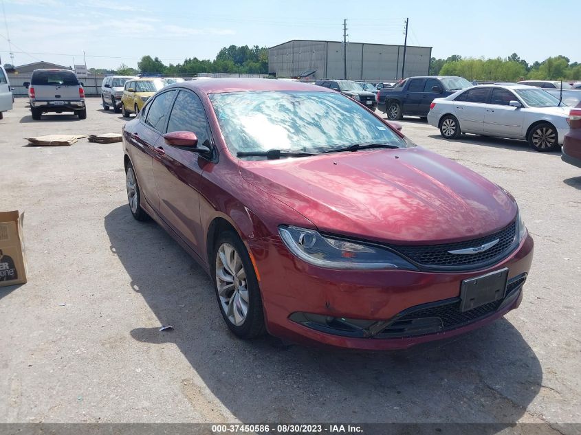 2015 CHRYSLER 200 S - 1C3CCCBB6FN712355