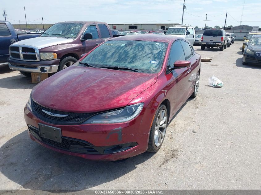 2015 CHRYSLER 200 S - 1C3CCCBB6FN712355