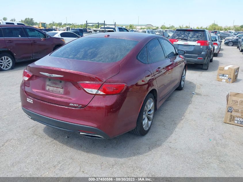 2015 CHRYSLER 200 S - 1C3CCCBB6FN712355