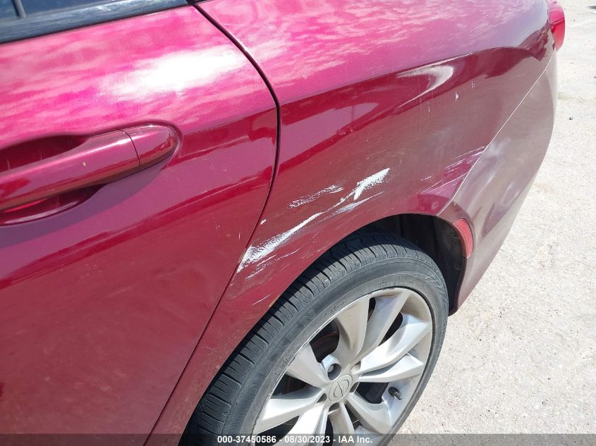 2015 CHRYSLER 200 S - 1C3CCCBB6FN712355