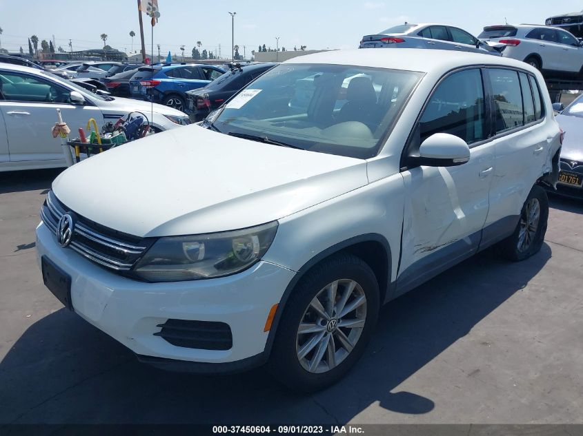 2017 VOLKSWAGEN TIGUAN - WVGAV7AX1HK045020