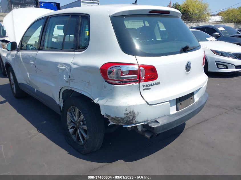 2017 VOLKSWAGEN TIGUAN - WVGAV7AX1HK045020