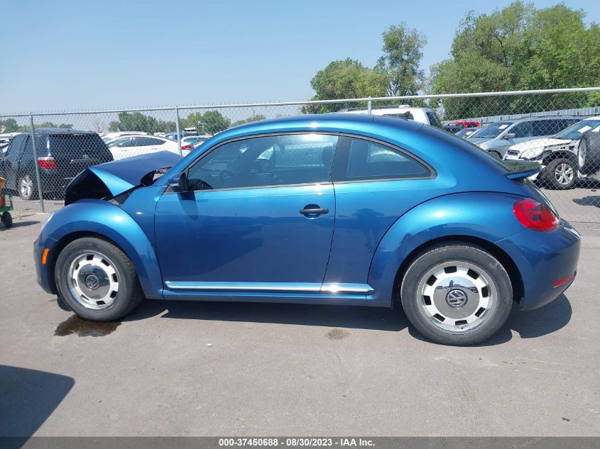 2016 VOLKSWAGEN BEETLE COUPE 1.8T CLASSIC - 3VWF17AT3GM638272