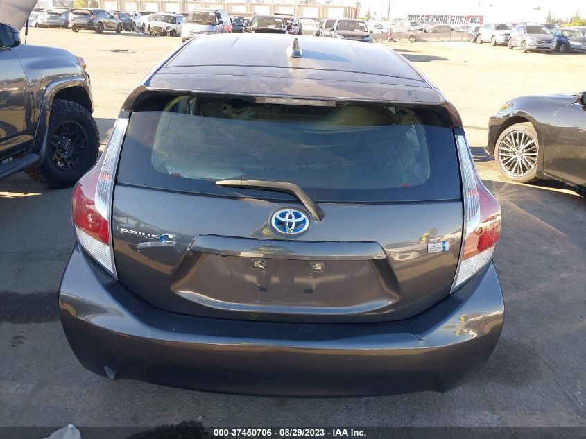 2016 TOYOTA PRIUS C ONE/TWO/THREE/FOUR - JTDKDTB34G1123844