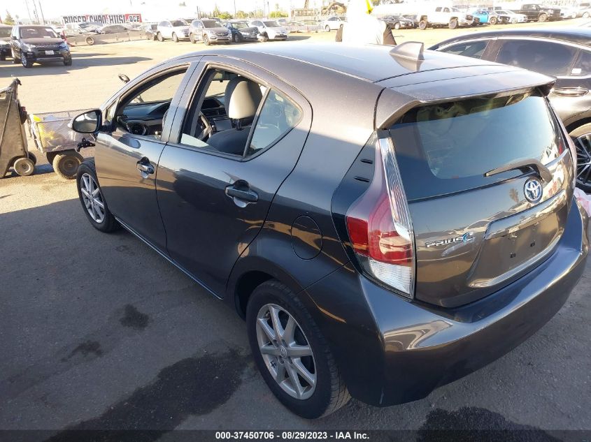 2016 TOYOTA PRIUS C ONE/TWO/THREE/FOUR - JTDKDTB34G1123844