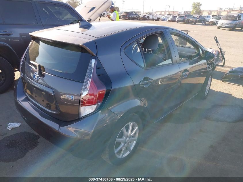 2016 TOYOTA PRIUS C ONE/TWO/THREE/FOUR - JTDKDTB34G1123844
