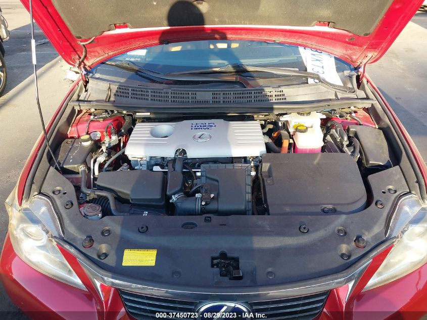 2013 LEXUS CT 200H HYBRID - JTHKD5BH1D2136496