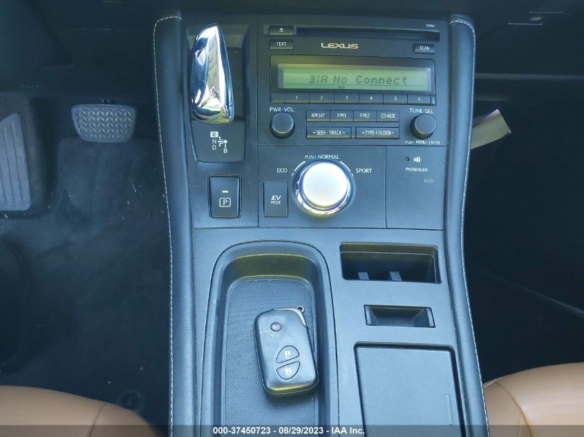 2013 LEXUS CT 200H HYBRID - JTHKD5BH1D2136496