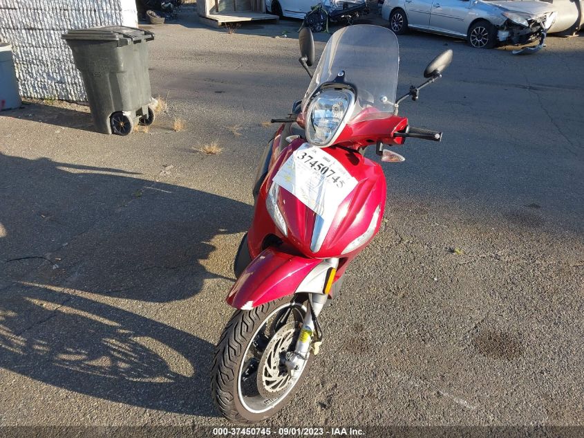 2017 VESPA PIAGGIO - ZAPMA20S6H5000058
