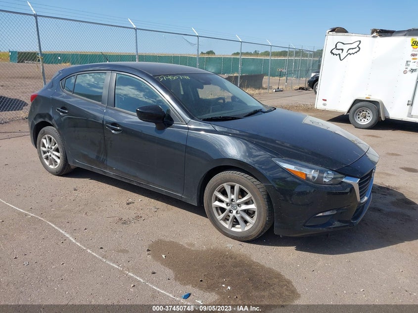 MAZDA MAZDA3 5-DOOR 2018. Lot# 37450748. VIN 3MZBN1K76JM212214. Photo 1